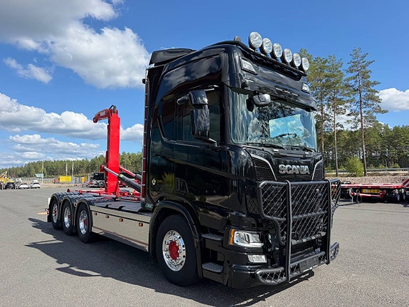 Scania R730 TopLine Tridem lastväxlare 8.700 mil JOAB 24T 7 of 12