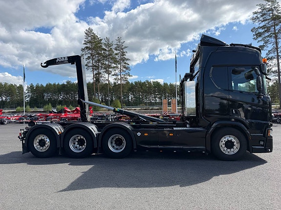 Scania R650 TopLine tridem lastväxlare JOAB 24T 6 of 12