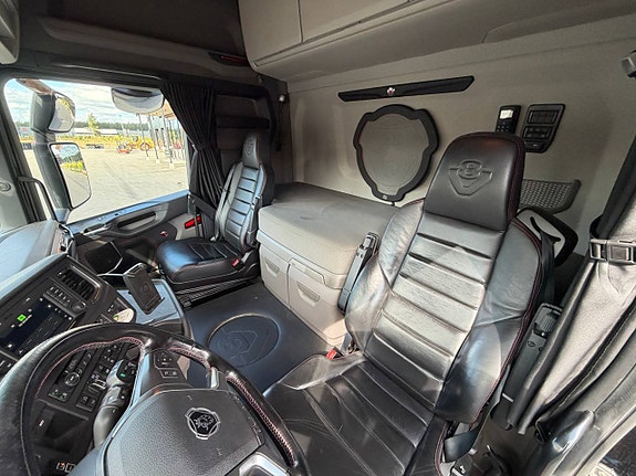 Scania R650 TopLine tridem lastväxlare JOAB 24T 10 of 12