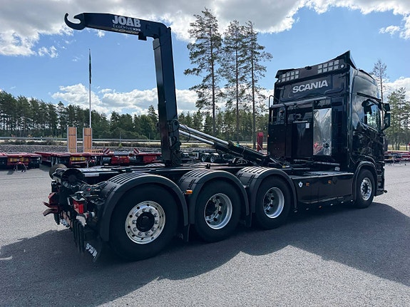 Scania R650 TopLine tridem lastväxlare JOAB 24T 5 of 12