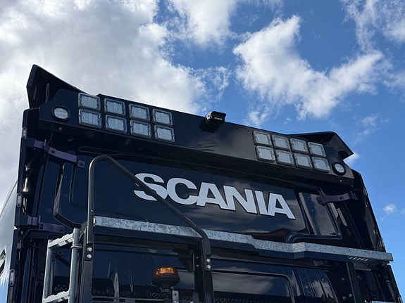 Scania R650 TopLine tridem lastväxlare JOAB 24T 8 of 12