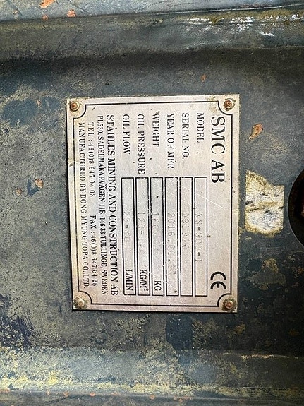 SMC XS300 hydraulhammare till 6 tons grävmaskin 2 of 2
