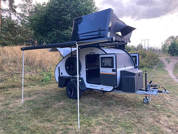 Hero Camper Helt ny demovagn 40.000kr rabatt Armstrong, Light Grey, Taktält, Int. gasspis mm 21 of 22