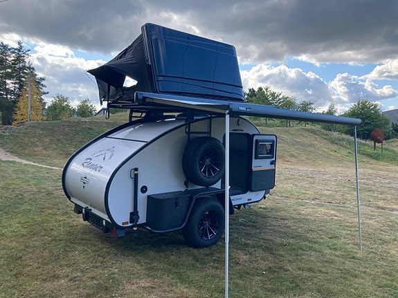 Hero Camper Helt ny demovagn 40.000kr rabatt Armstrong, Light Grey, Taktält, Int. gasspis mm 3 of 22
