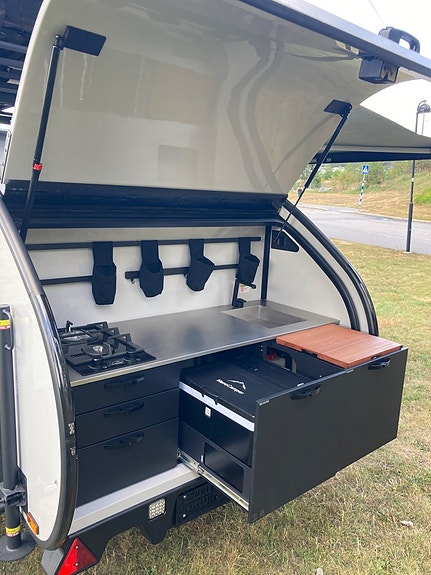 Hero Camper Helt ny demovagn 40.000kr rabatt Armstrong, Light Grey, Taktält, Int. gasspis mm 7 of 22