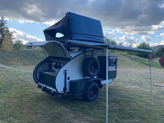 Hero Camper Helt ny demovagn 40.000kr rabatt Armstrong, Light Grey, Taktält, Int. gasspis mm 20 of 22