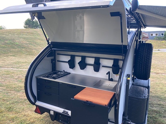 Hero Camper Helt ny demovagn 40.000kr rabatt Armstrong, Light Grey, Taktält, Int. gasspis mm 9 of 22