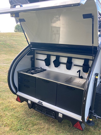 Hero Camper Helt ny demovagn 40.000kr rabatt Armstrong, Light Grey, Taktält, Int. gasspis mm 8 of 22