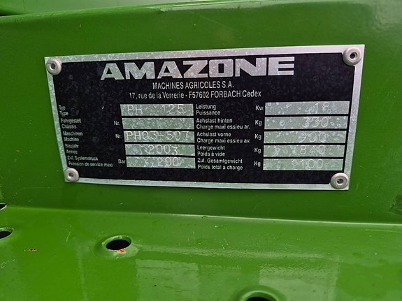 Amazone PH 125 11 of 15
