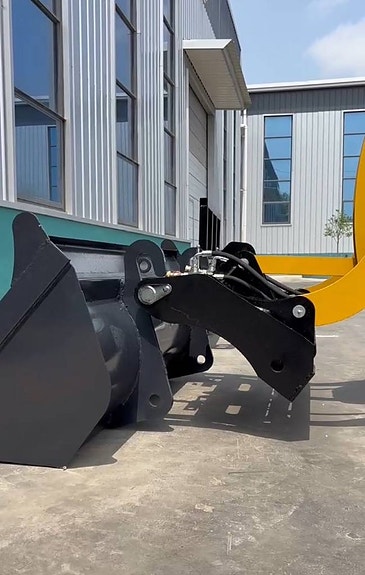 Hjullastare Car Easy 2500kg 4WD inkl snabbfäste för redskap 10 of 10