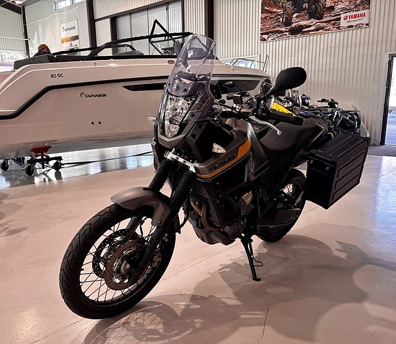 Yamaha XT660Z Tenere Fint skick, värmehandtag, väskor,  ny servad 5 of 7