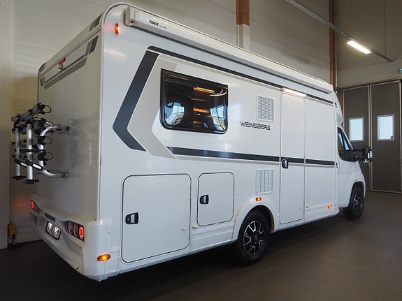 Weinsberg Carasuite 650 MF ALDE Markis Taksäng Cykelställ Kamera Fransk bädd 165hk 4 of 22