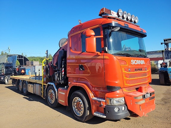 Kranbil Bodbil Scania R450 Fassi 950 2 of 5