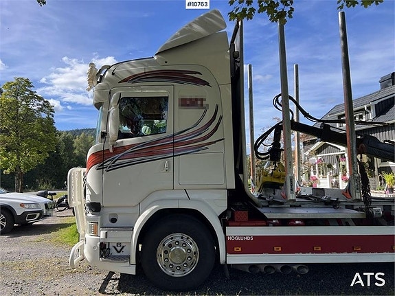 SCANIA R730 Timmerbil med kran (399,000:- ex moms) 16 of 24