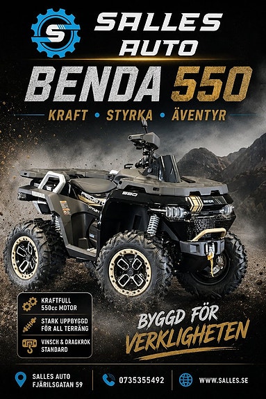 -- Benda Redstone 550 DL,Arbetskampanj 25 of 25