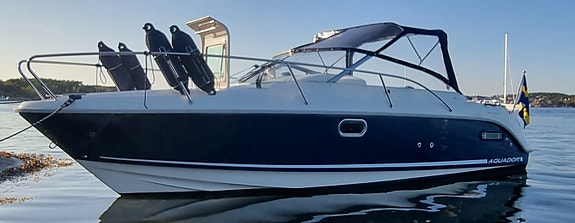 Aquador 23 DC D3 190 Hk Diesel-08, fullteak, mkt nytt, fint skick! 2 of 15