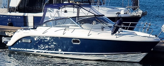 Aquador 23 DC D3 190 Hk Diesel-08, fullteak, mkt nytt, fint skick! 3 of 15