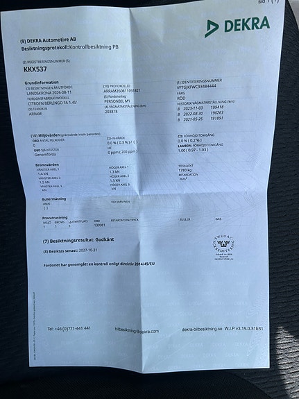 Citroen Berlingo 11 of 11