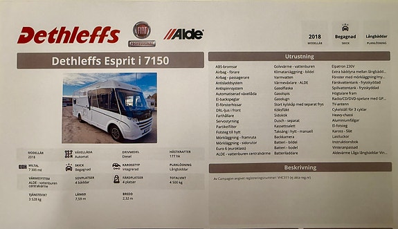 Dethleffs ESPRIT I 7150 -2 7 of 25