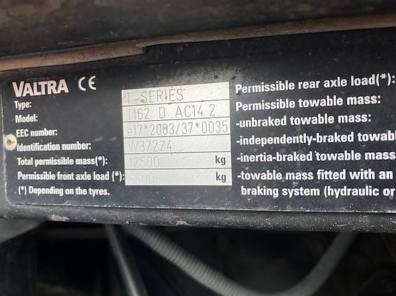 Valtra T 162 D 7 of 17