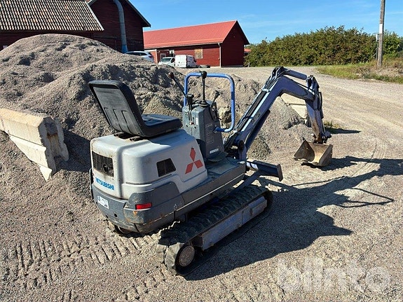 Minigrävare Mitsubishi MM08B 3 of 6