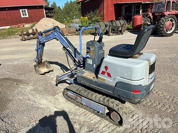Minigrävare Mitsubishi MM08B 5 of 6