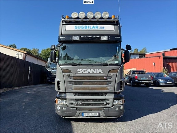 Lastväxlare Scania R560 6x2 med Disab Torrsugsflak 2 of 24