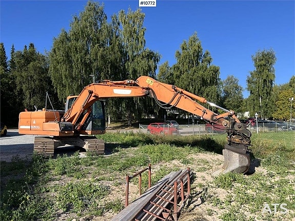 Doosan DX 140 LC med planerskopa (345,000:- ex moms) 11 of 24