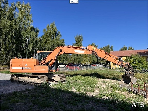Doosan DX 140 LC med planerskopa (345,000:- ex moms) 12 of 24