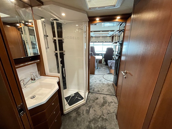 Morelo Palace 90 M Liner /IVECO/Hyd-stöd/AC bodel/ALDE/Solcellx3/Inverter/Litium 20 of 30