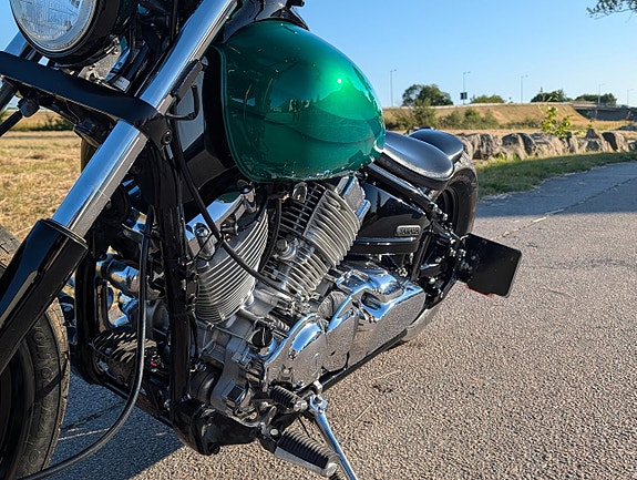 Yamaha XVS 650 4VR | Nyservad | Nya däck och bromsar 6 of 14