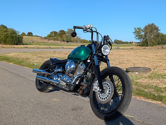 Yamaha XVS 650 4VR | Nyservad | Nya däck och bromsar 10 of 14