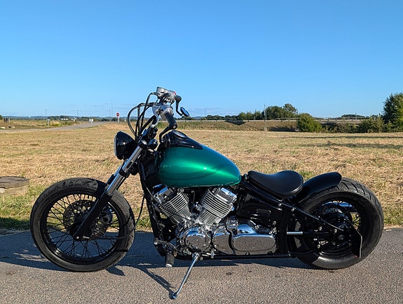 Yamaha XVS 650 4VR | Nyservad | Nya däck och bromsar 2 of 14