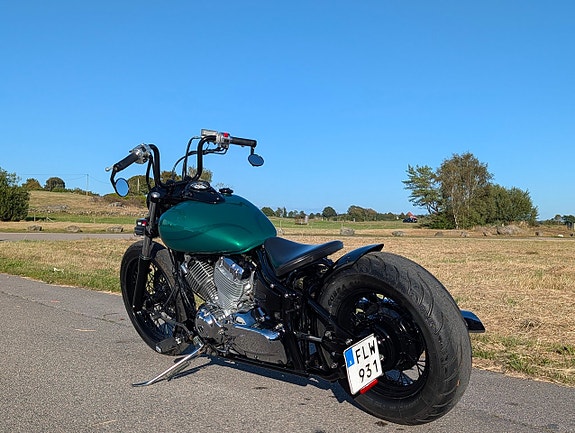 Yamaha XVS 650 4VR | Nyservad | Nya däck och bromsar 3 of 14