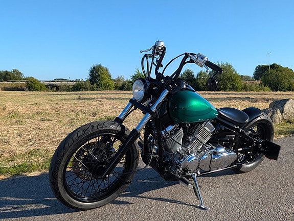 Yamaha XVS 650 4VR | Nyservad | Nya däck och bromsar