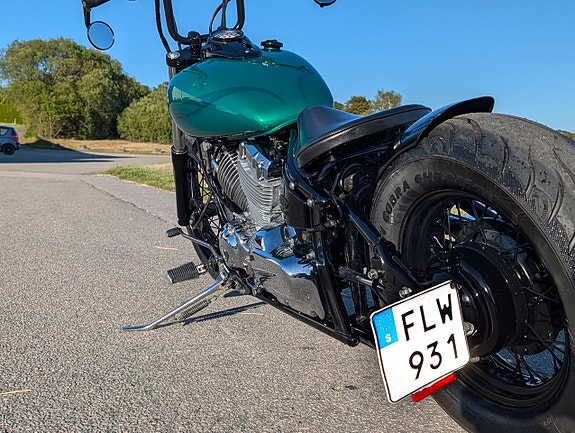 Yamaha XVS 650 4VR | Nyservad | Nya däck och bromsar 4 of 14