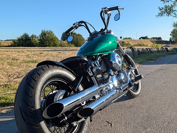 Yamaha XVS 650 4VR | Nyservad | Nya däck och bromsar 13 of 14