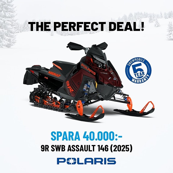 Polaris 9R SWITCHBACK ASSAULT 146" KAMPANJ!! -25