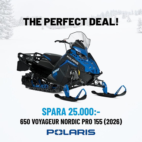 Polaris 650 VOYAGEUR NORDIC PRO 155" KAMPANJ!! -26