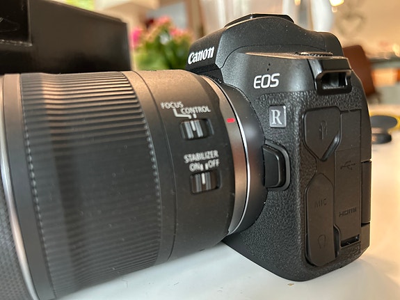 Canon EOS R + RF 24–105 IS STM – komplett fullformatspaket image 3
