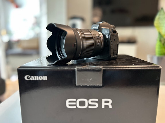Canon EOS R + RF 24–105 IS STM – komplett fullformatspaket image 2