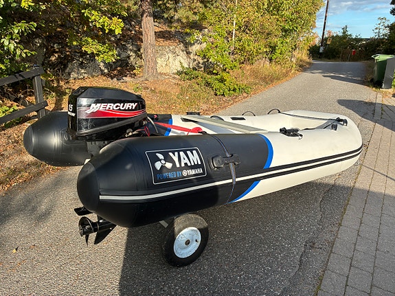 YAM Gummibåt med motor 2 of 8