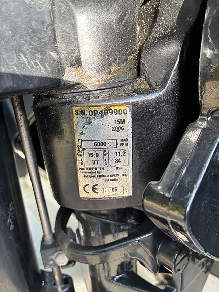 YAM Gummibåt med motor 6 of 8