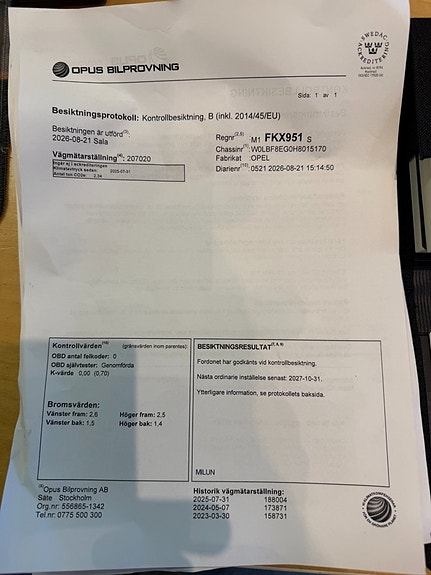 Opel Astra 26 of 26