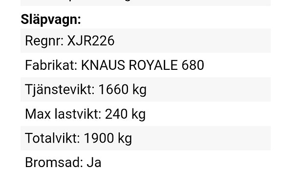 Knaus Royal 680 Vinterförberedd 7 of 7