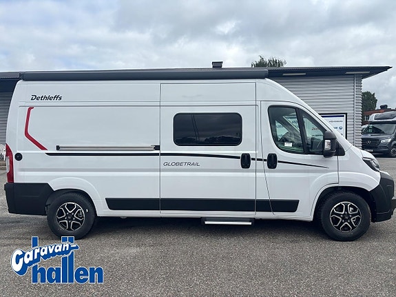 Dethleffs Globetrail 600 DS - Active "Master Class" (Truma diesel 6DE) Vit utv.