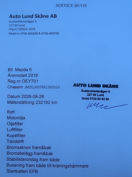 Mazda 6 26 of 27