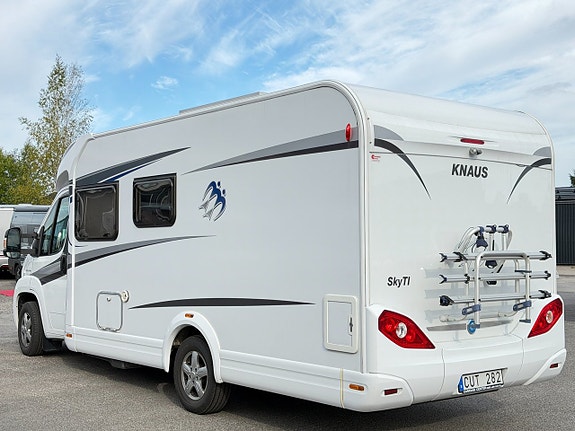 Knaus Sky TI 650 MF - Franskbädd - Alde - Hög lastvikt -Solcell-Cykelställ- 4 of 17