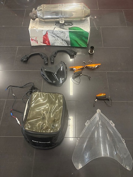 BMW Motorrad K 1300 S GPR avgas / Värmehandtag / Packboxar 23 of 23