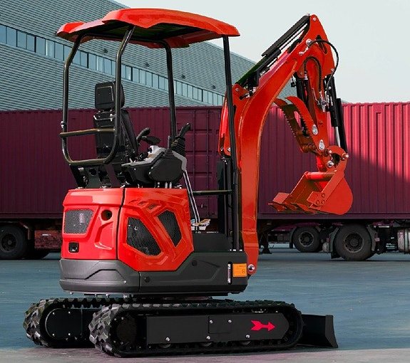 TRAKTORIA 1,8 TON KOMPAKT BANDGRÄVARE EURO5 HYDRAULISK TUMME 7 of 9